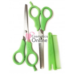 Set pentru tuns SFC01 cu foarfeca de Tuns si Filat + Pieptene